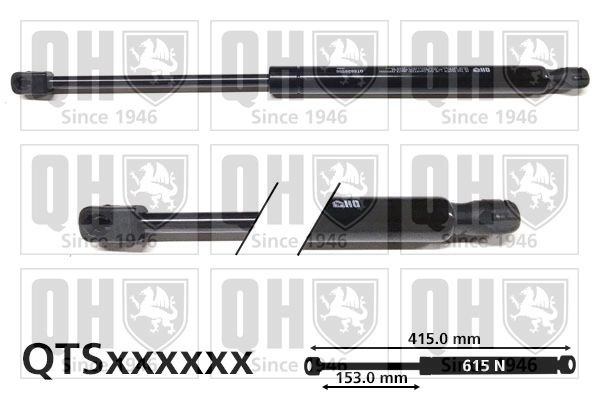  Amortecedor de tampa de porta-malas (de 3ª/5ª porta traseira) Opel CROSSLAND X SUV (P17) (2017 - 2026) X